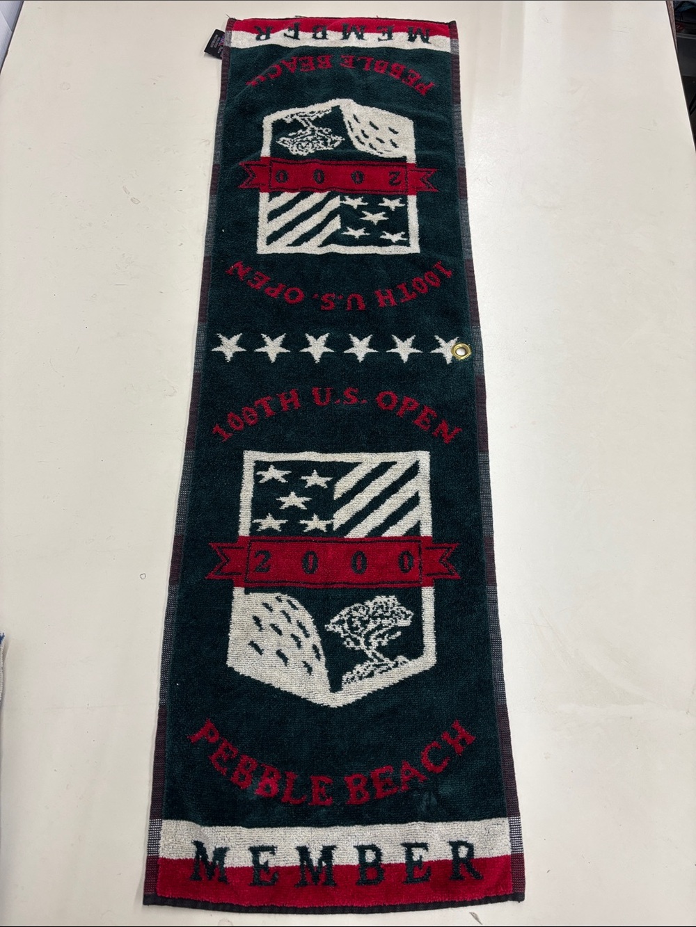 Pebble Beach Member Golf Towel